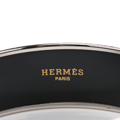 Hermes Enamel Printed Wide Flacons Bracelet 65 4 of 5