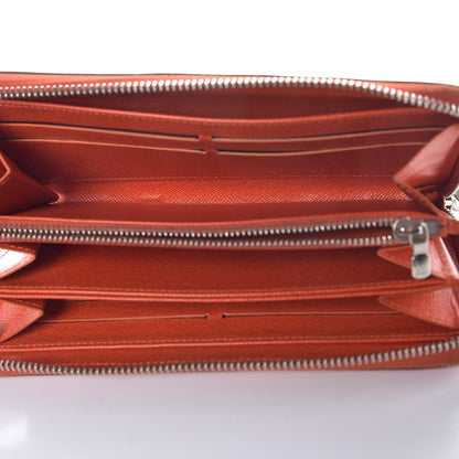 Louis Vuitton Epi Zippy Wallet Piment 5 of 16