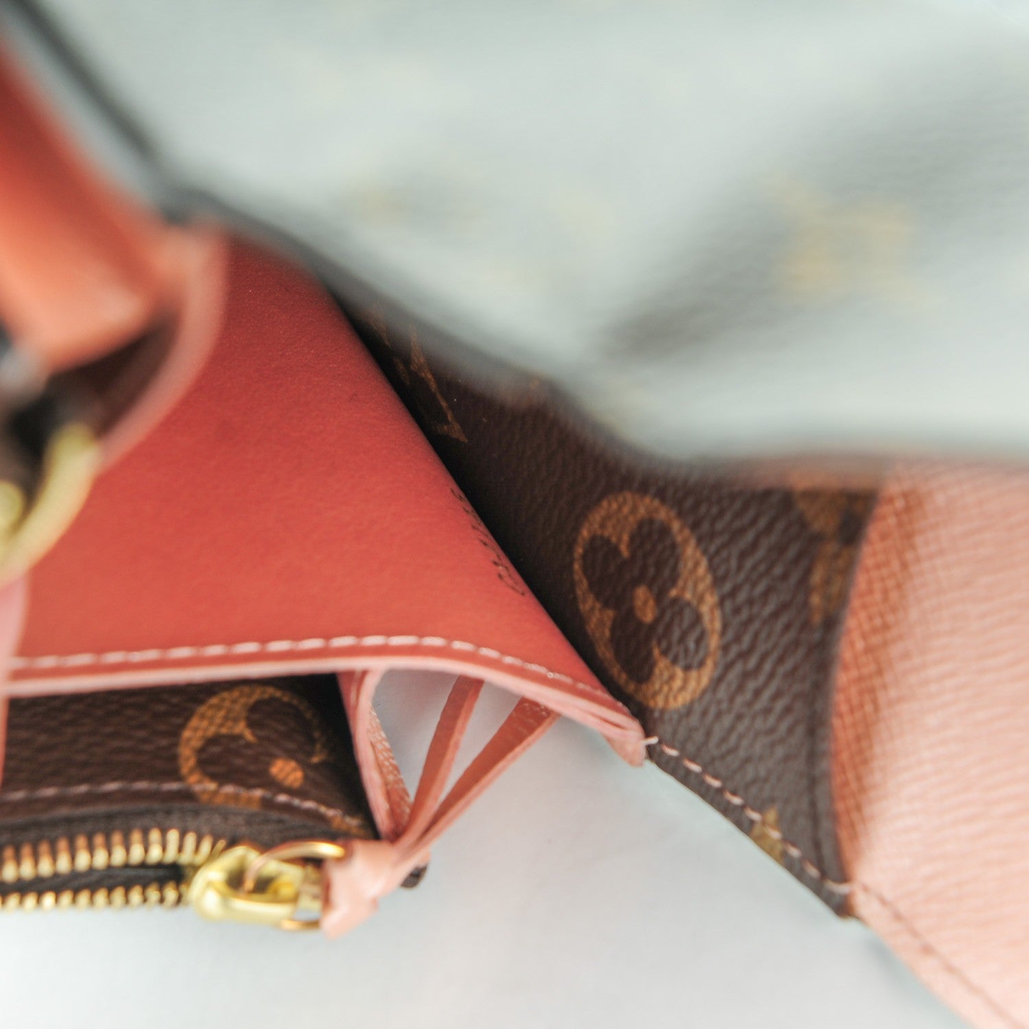 Louis Vuitton Monogram Emilie Wallet Rose Nacre 7 of 8