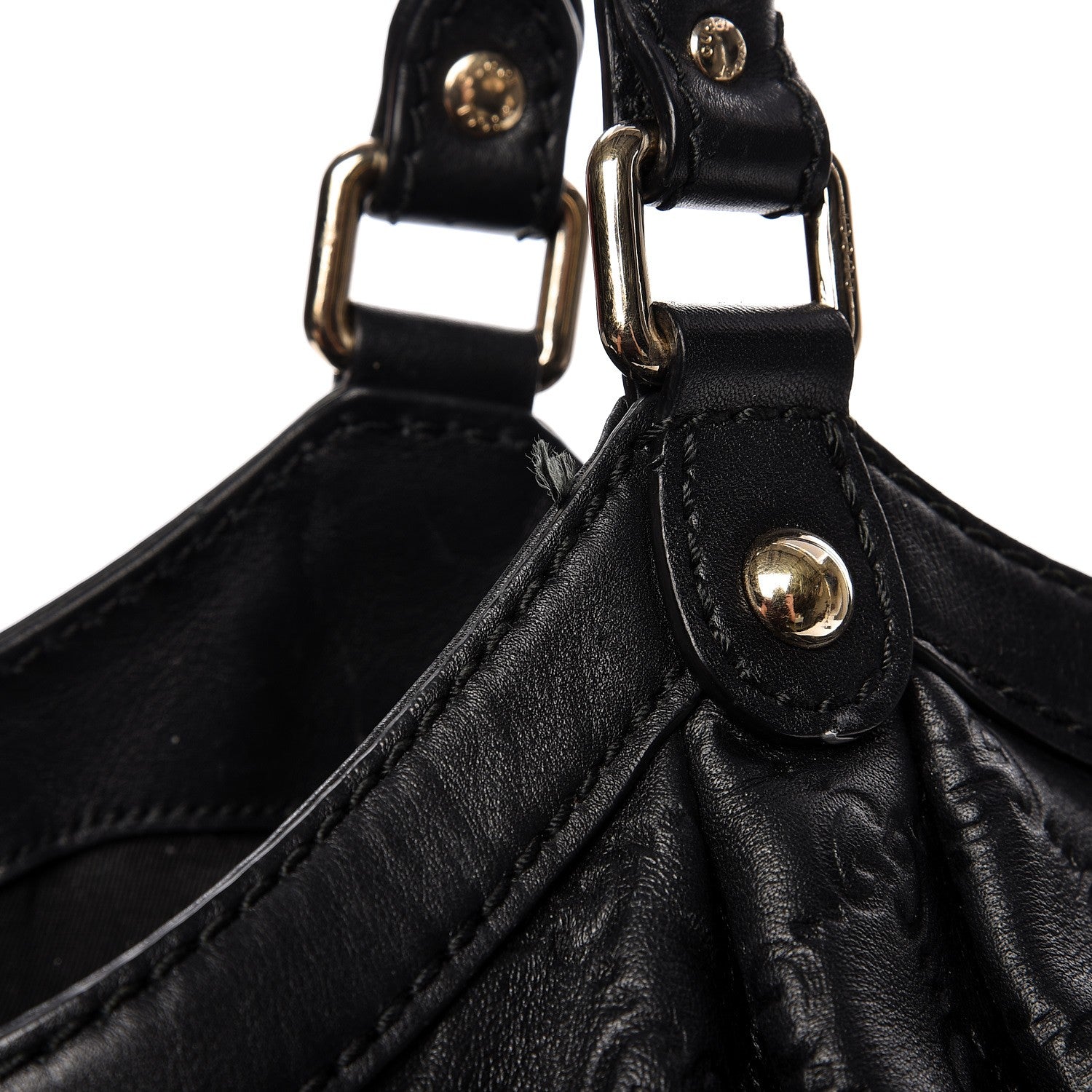 Gucci Guccissima Vitello Tender Large Sukey Tote Black 10 of 13