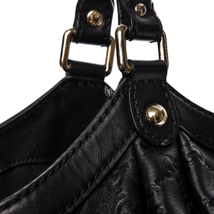 Gucci Guccissima Vitello Tender Large Sukey Tote Black 10 of 13