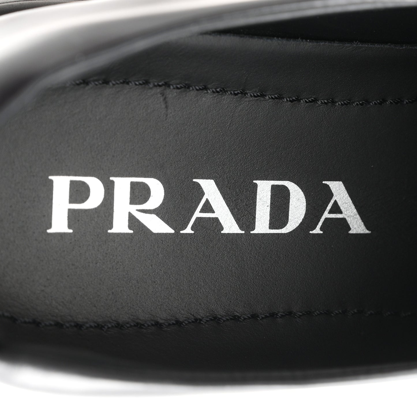Spazzolato Rois Metal Triangle Logo Monolith 55mm Loafers 37 Black