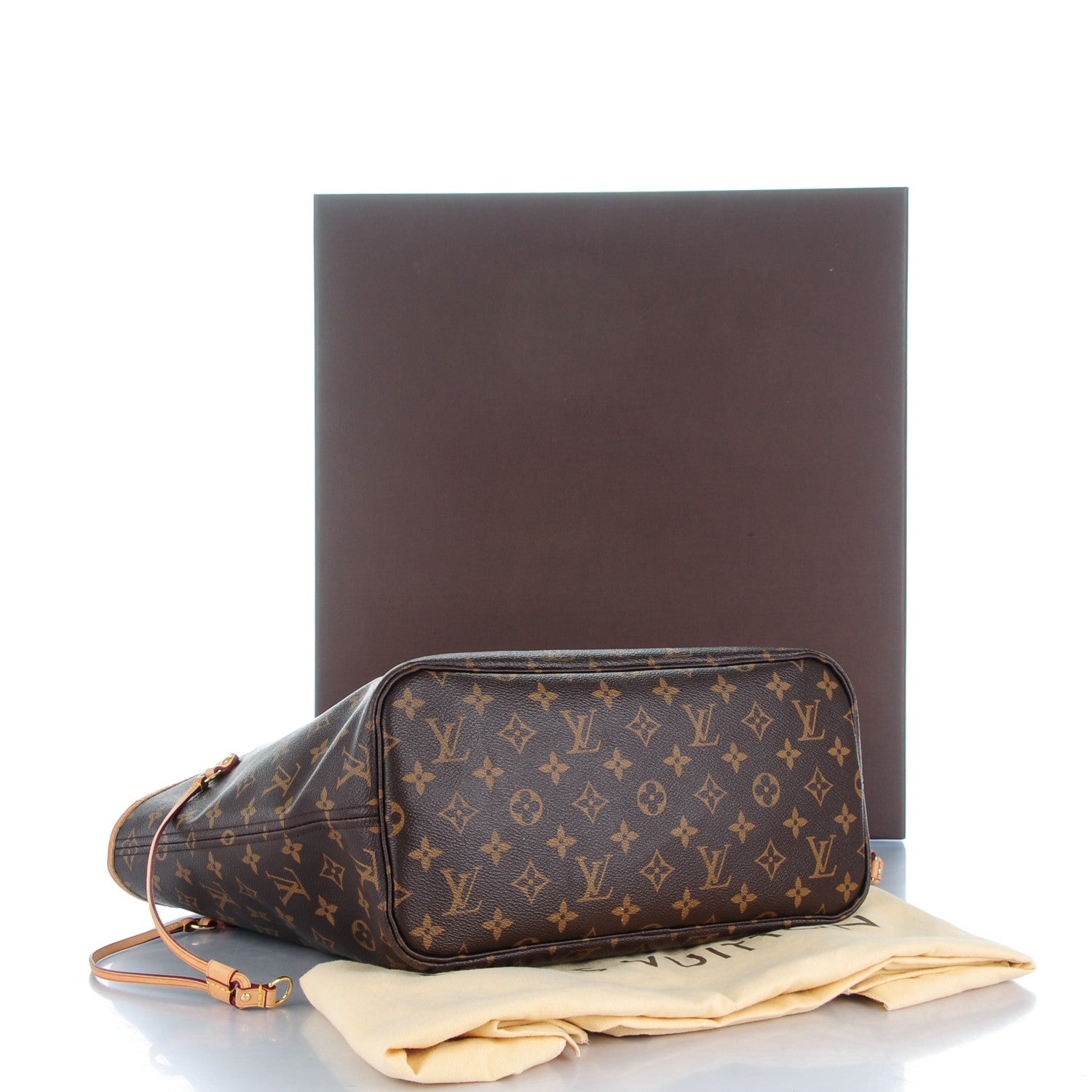 Louis Vuitton Monogram Neverfull MM Abricot 4 of 7