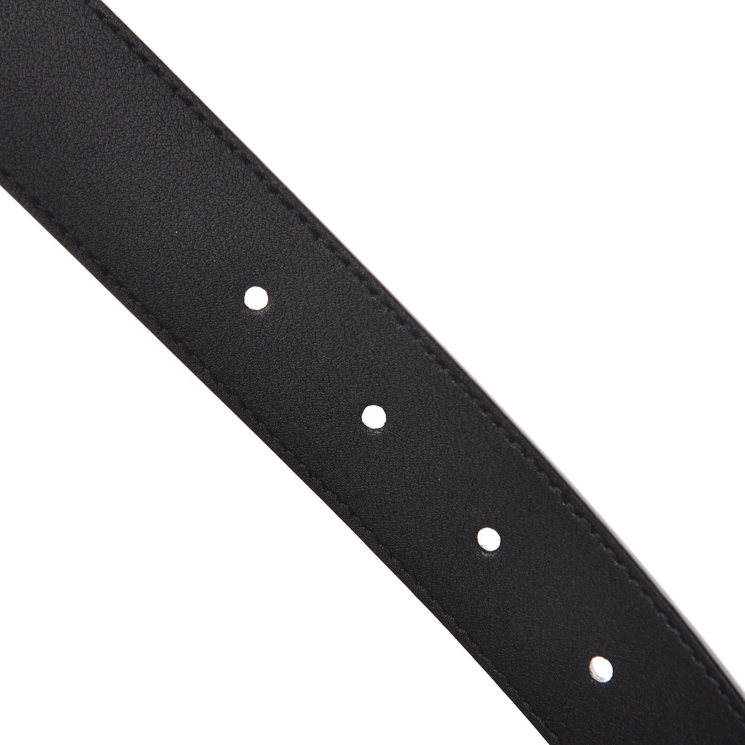 Gucci Calfskin Double G 30mm Belt 80 32 Black 5 of 6