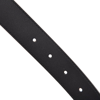 Gucci Calfskin Double G 30mm Belt 80 32 Black 5 of 6