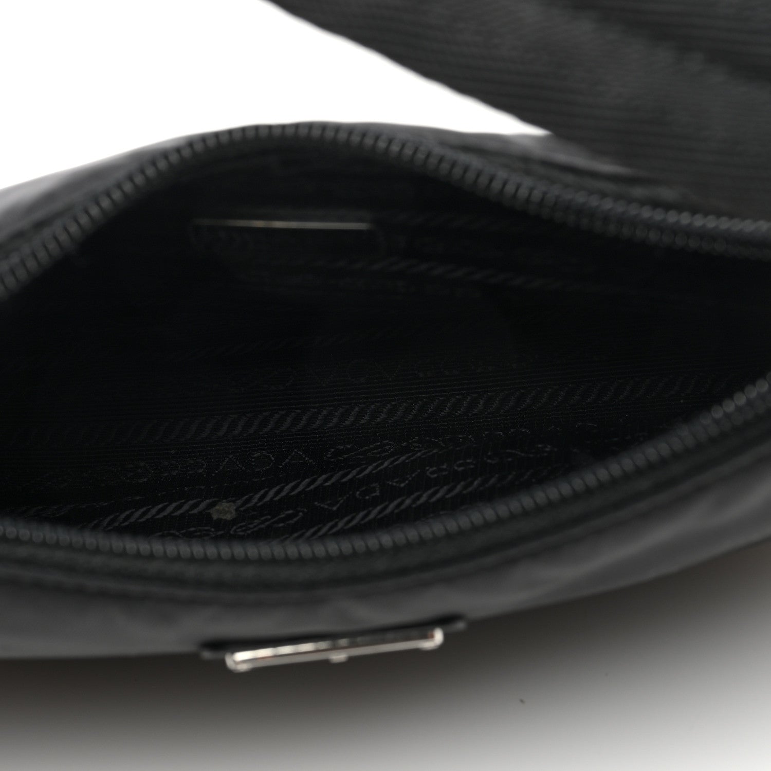 Prada Tessuto Nylon Mini Re-Edition 2000 Bag Black 5 of 9