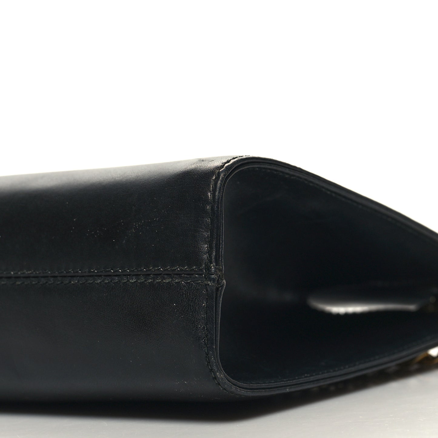 Calfskin Diana Clutch Black
