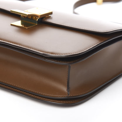 Celine Box Calfskin Medium Classic Box Flap Bag Camel 8 of 9
