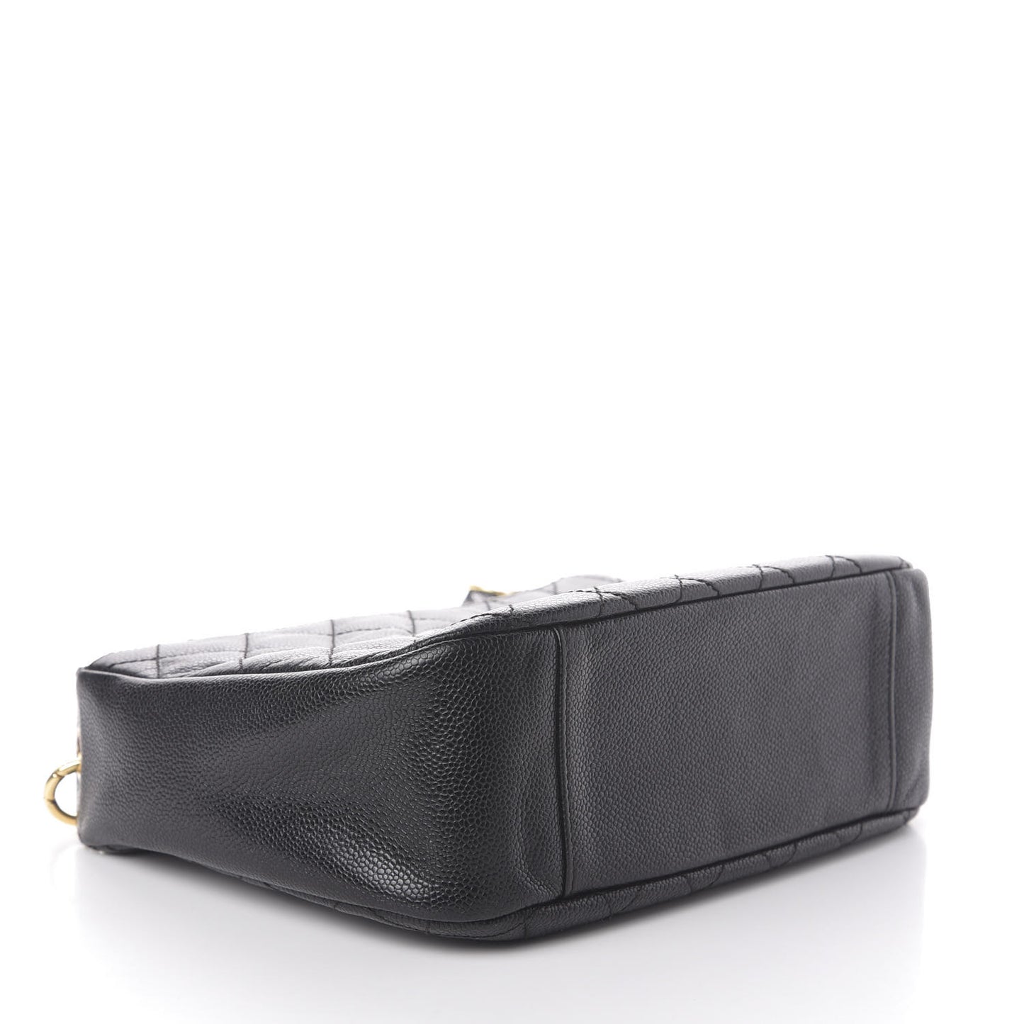 Caviar Quilted Timeless CC Shoulder Bag Black