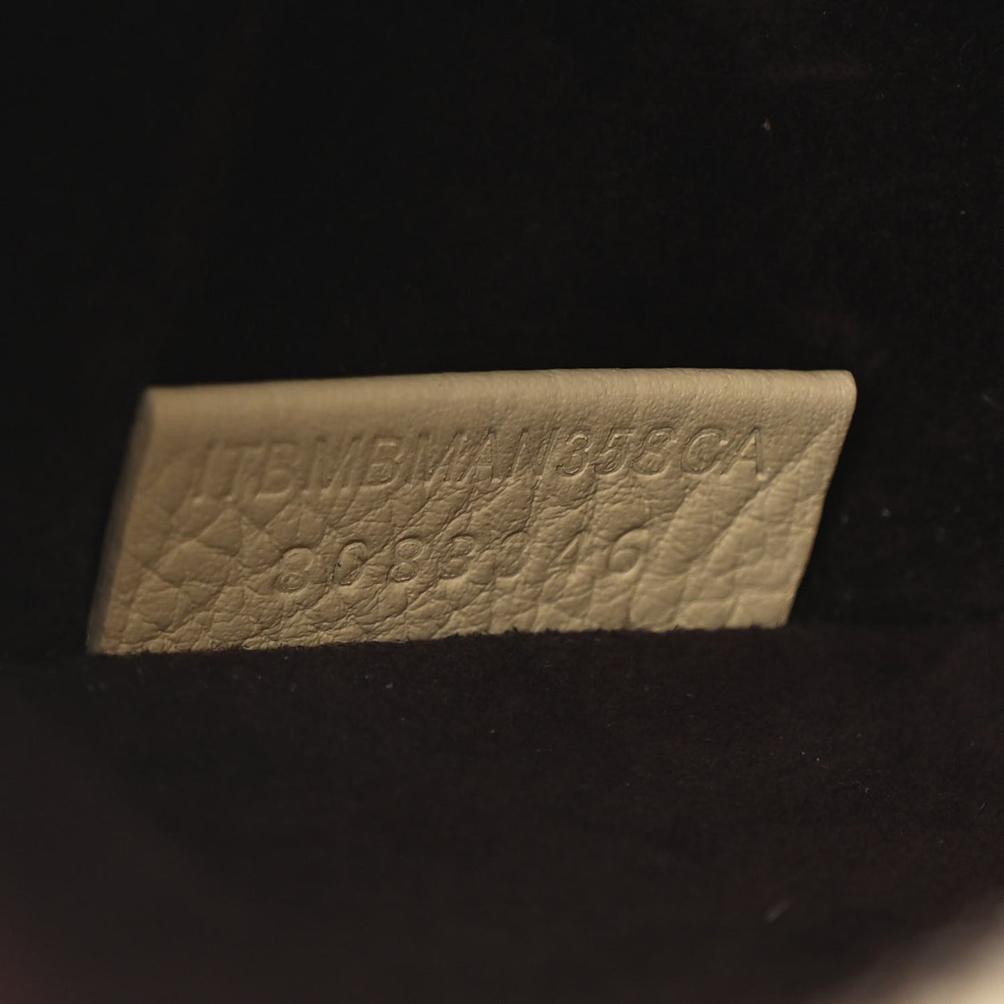 Grainy Calfskin Small Knight Crossbody Bag Sherbert