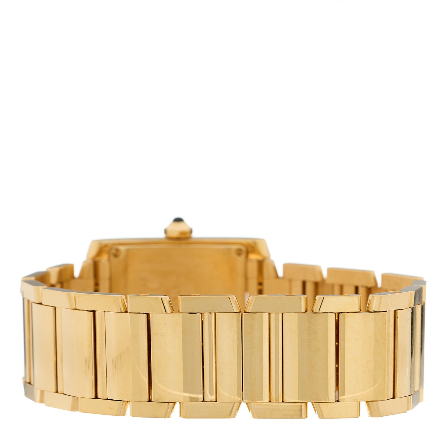 18K Yellow Gold 25mm Tank Francaise Quartz Watch