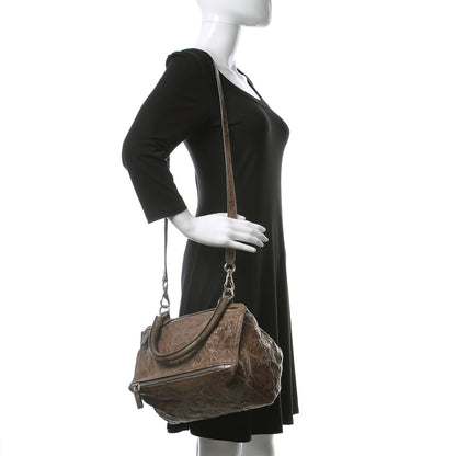 Givenchy Tumbled Sheepskin Small Pandora Charcoal 2 of 10