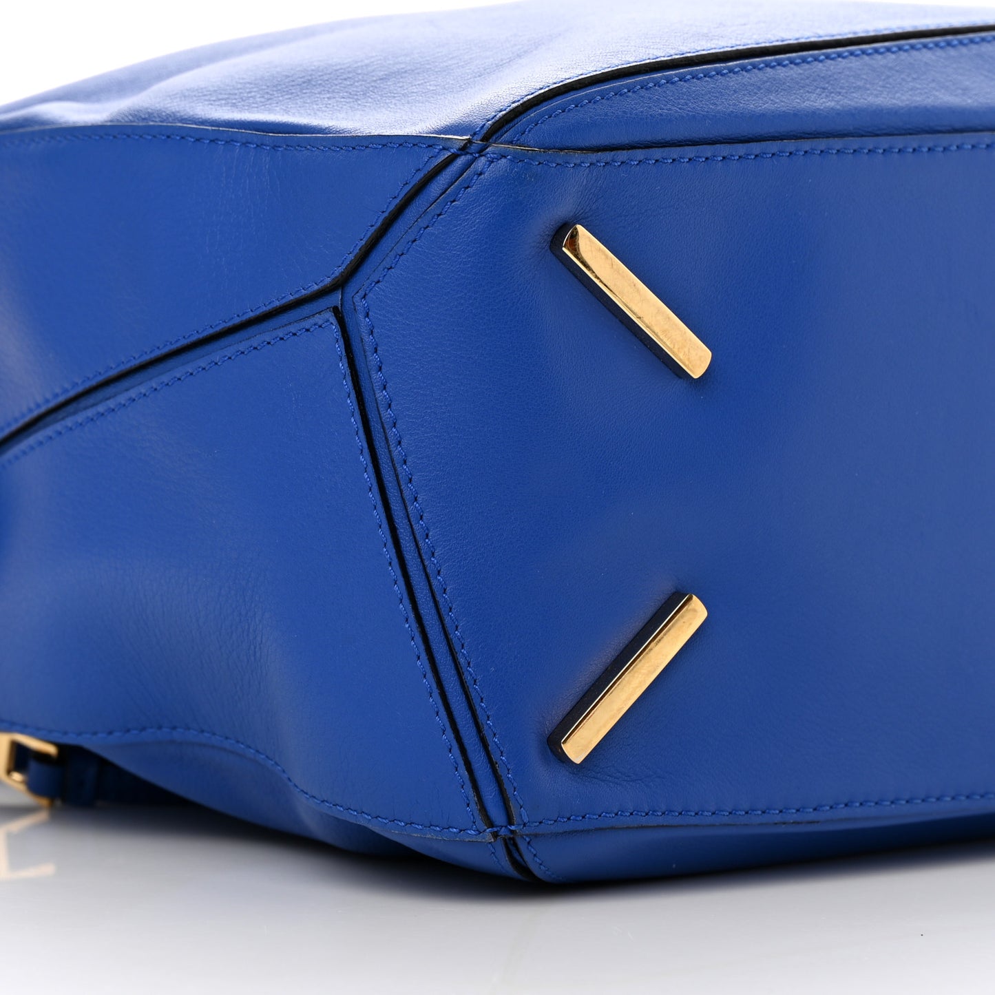 Calfskin Medium Puzzle Bag Electric Blue