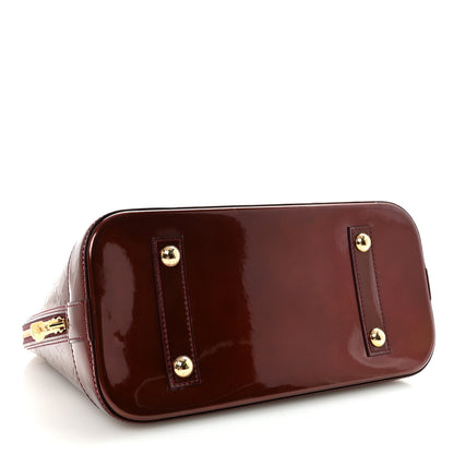 Louis Vuitton Vernis Alma PM Rouge Fauviste 4 of 9