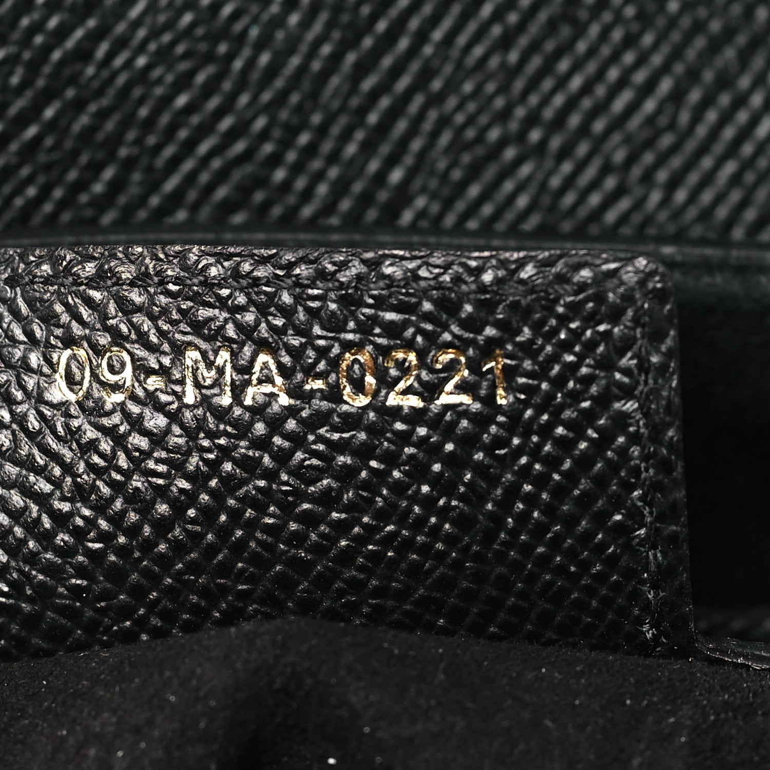 Christian Dior Grained Calfskin Saddle Bag Black 7 of 12