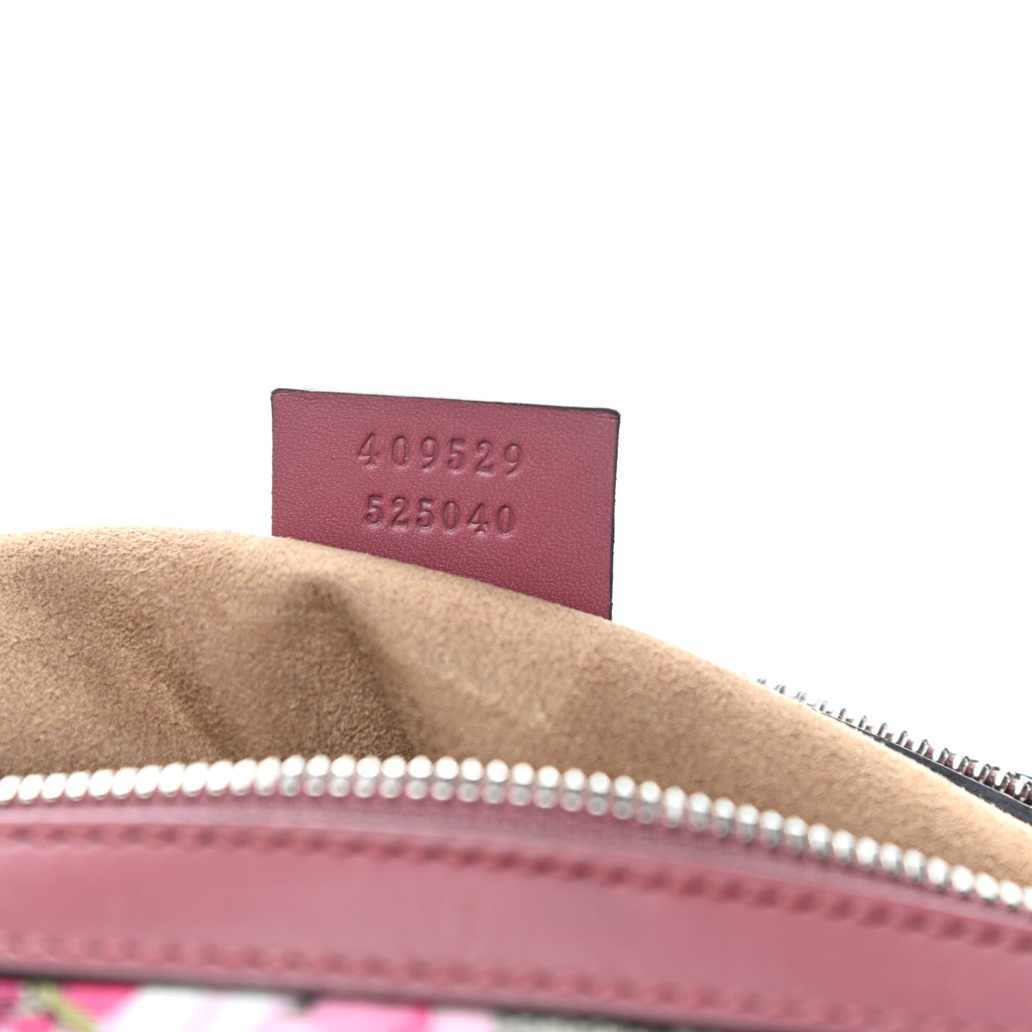 Gucci GG Supreme Monogram Blooms Small Boston Beige Multicolor Dry Rose 7 of 10