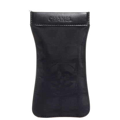 Chanel Nylon Travel Eyeglass Case Black 1 of 7