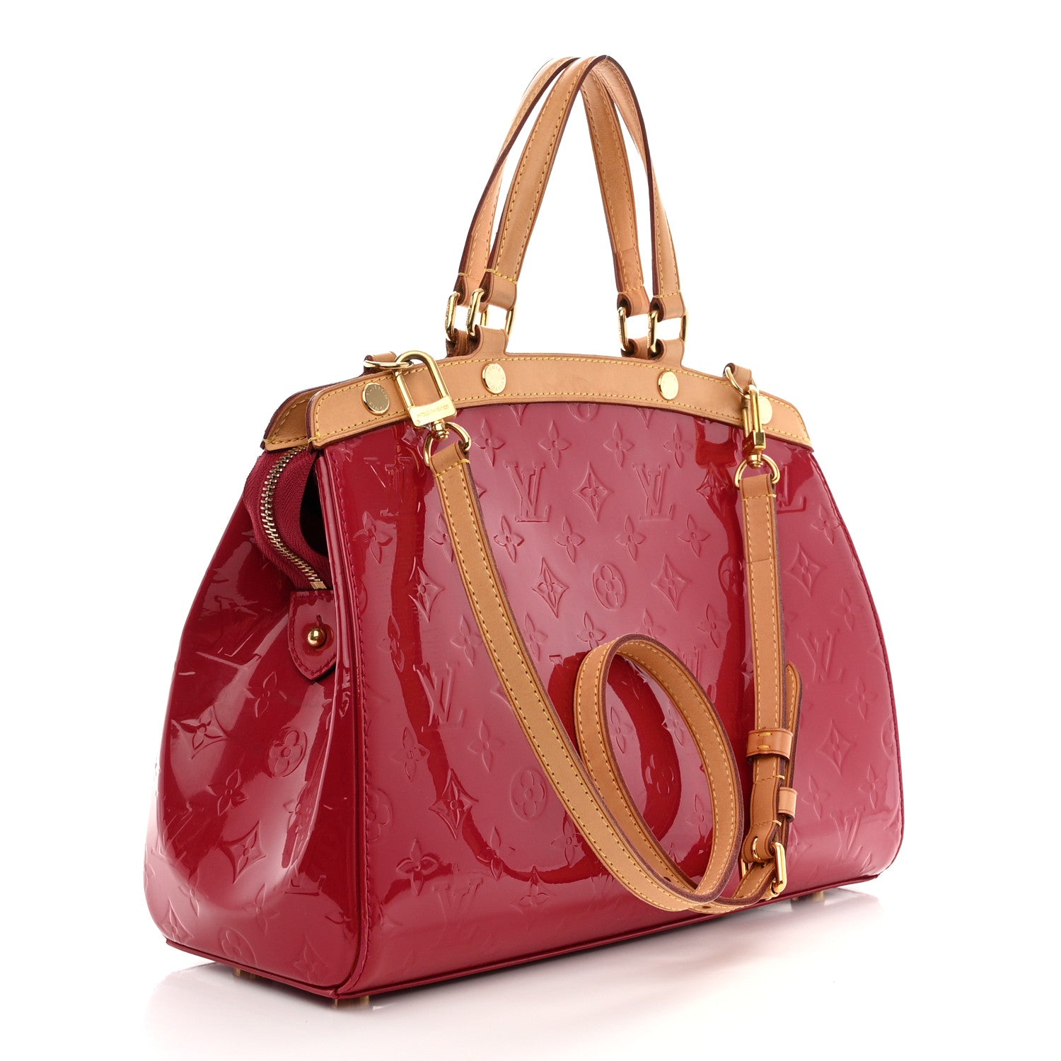 Louis Vuitton Vernis Brea GM Pomme D'Amour 3 of 13