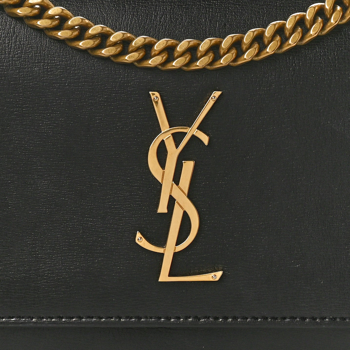 Calfskin Medium Monogram Sunset Black