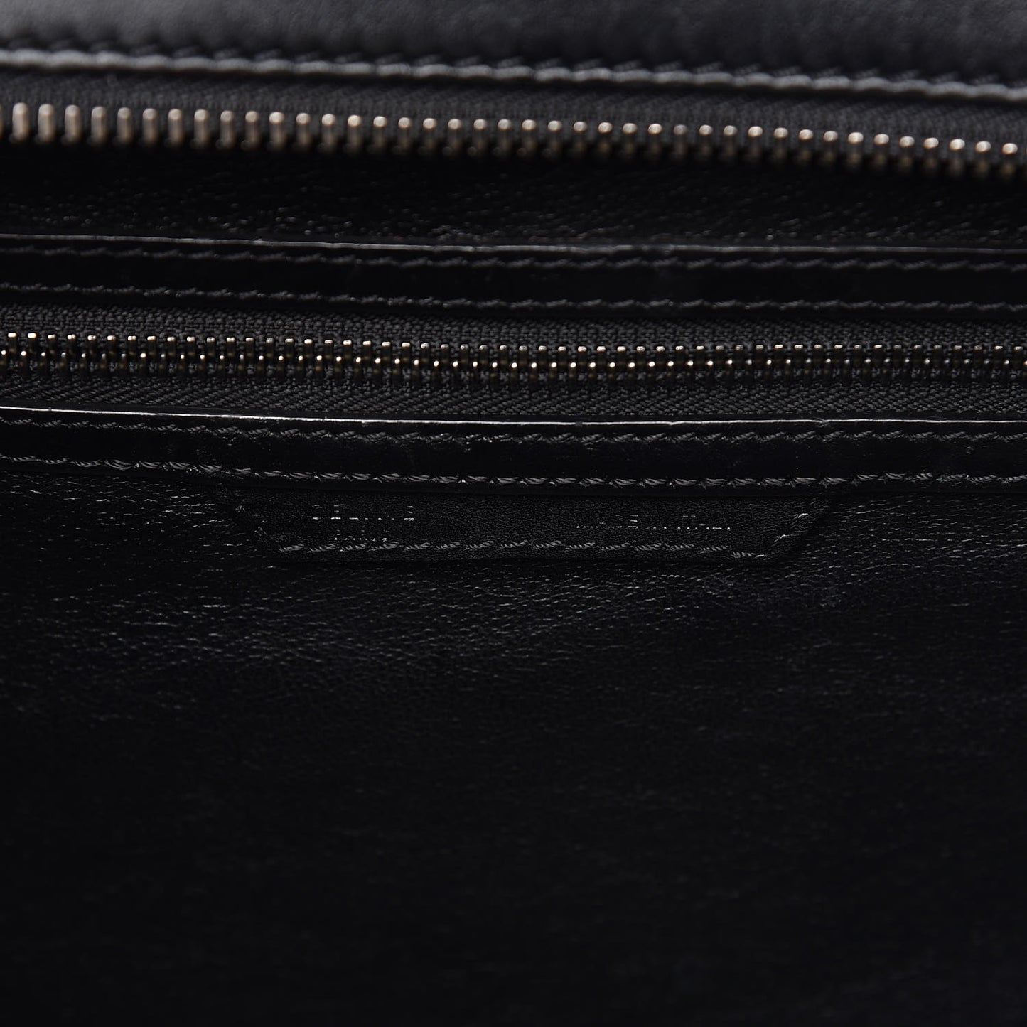 Smooth Calfskin Mini Luggage Black