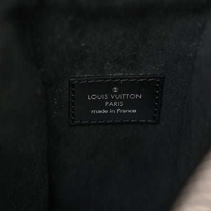 Louis Vuitton Calfskin Side Trunk MM Black 6 of 11