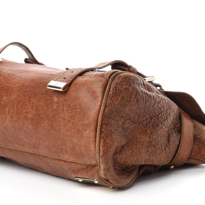 Mulberry Shiny Grained Lambskin Travel Day Oak 7 of 24