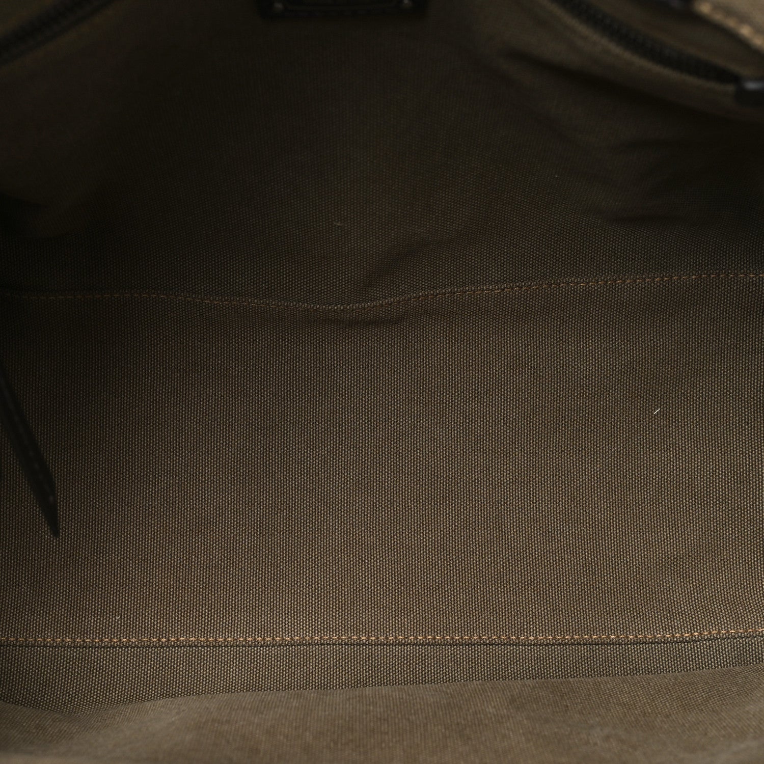 Prada Canvas Calfskin Large Route Shoulder Bag Forest Green 4 of 8
