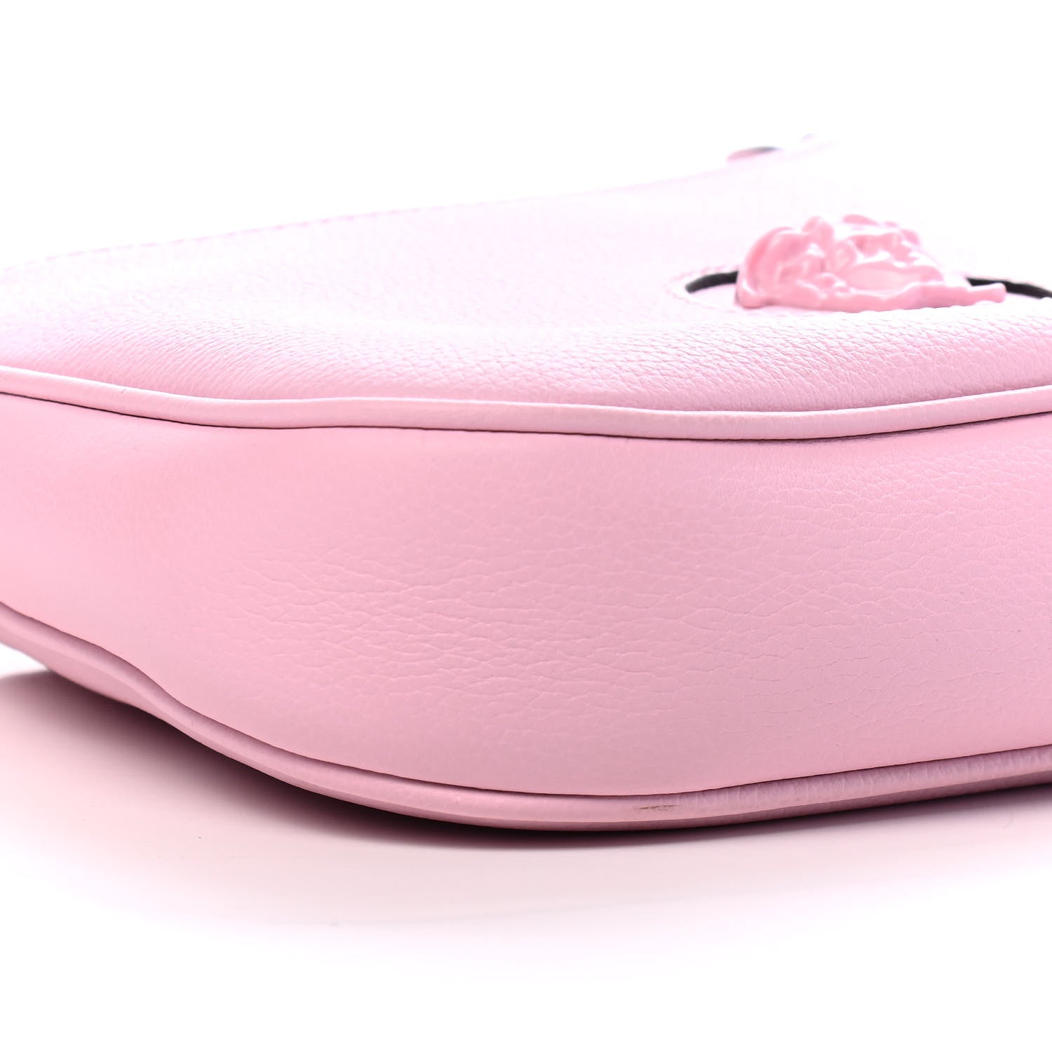 Versace Calfskin La Medusa Small Hobo Crossbody Pink 7 of 8