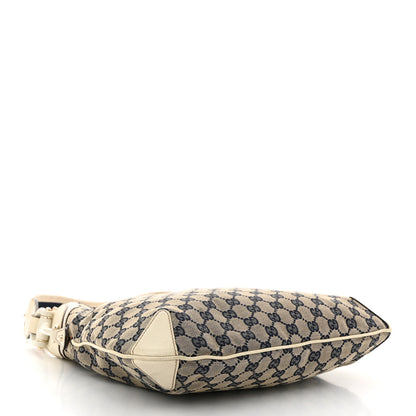 Gucci Monogram Creole Hobo Ivory 4 of 16