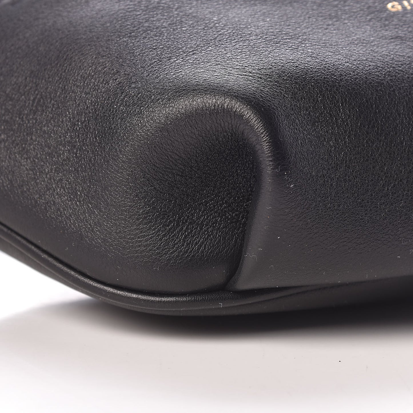 Calfskin Mini Whip Belt Bag Black