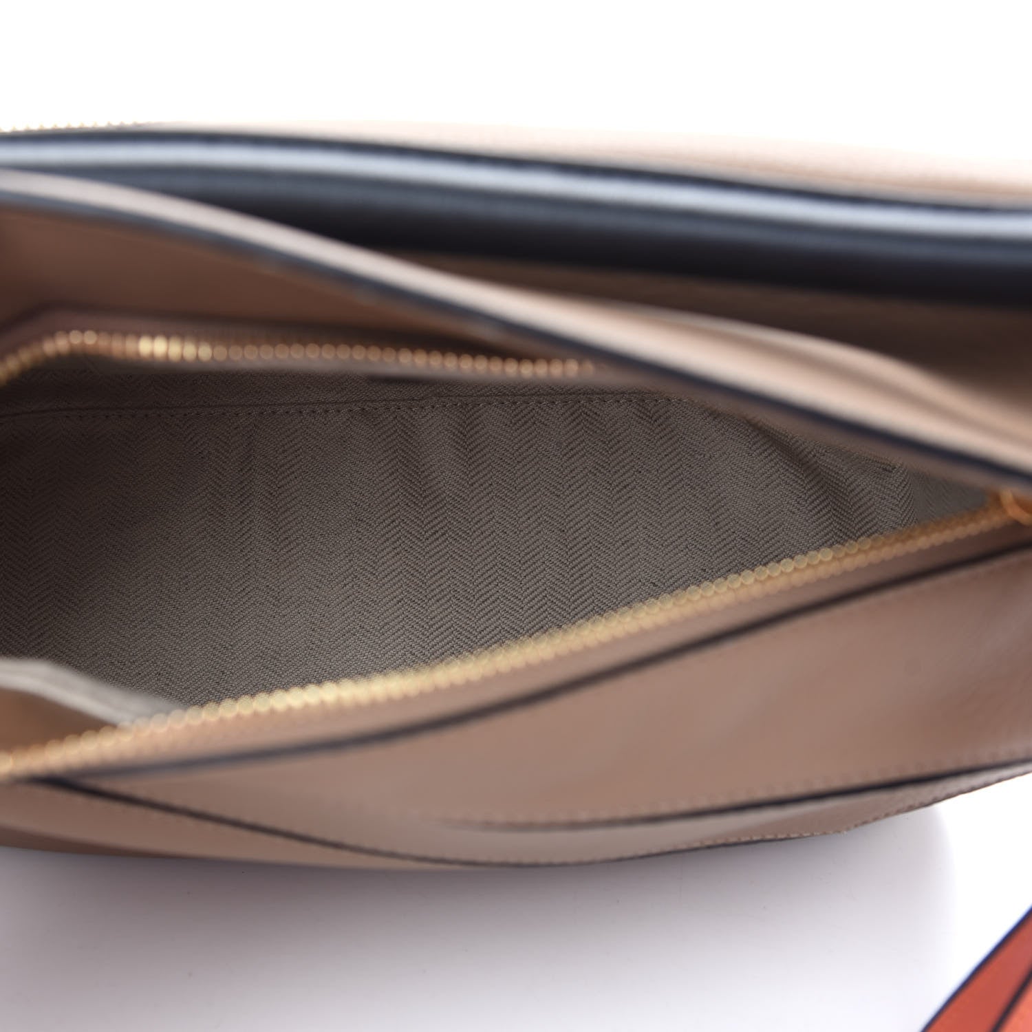 Loewe Calfskin Small Puzzle Bag Mink Coral Black 5 of 9