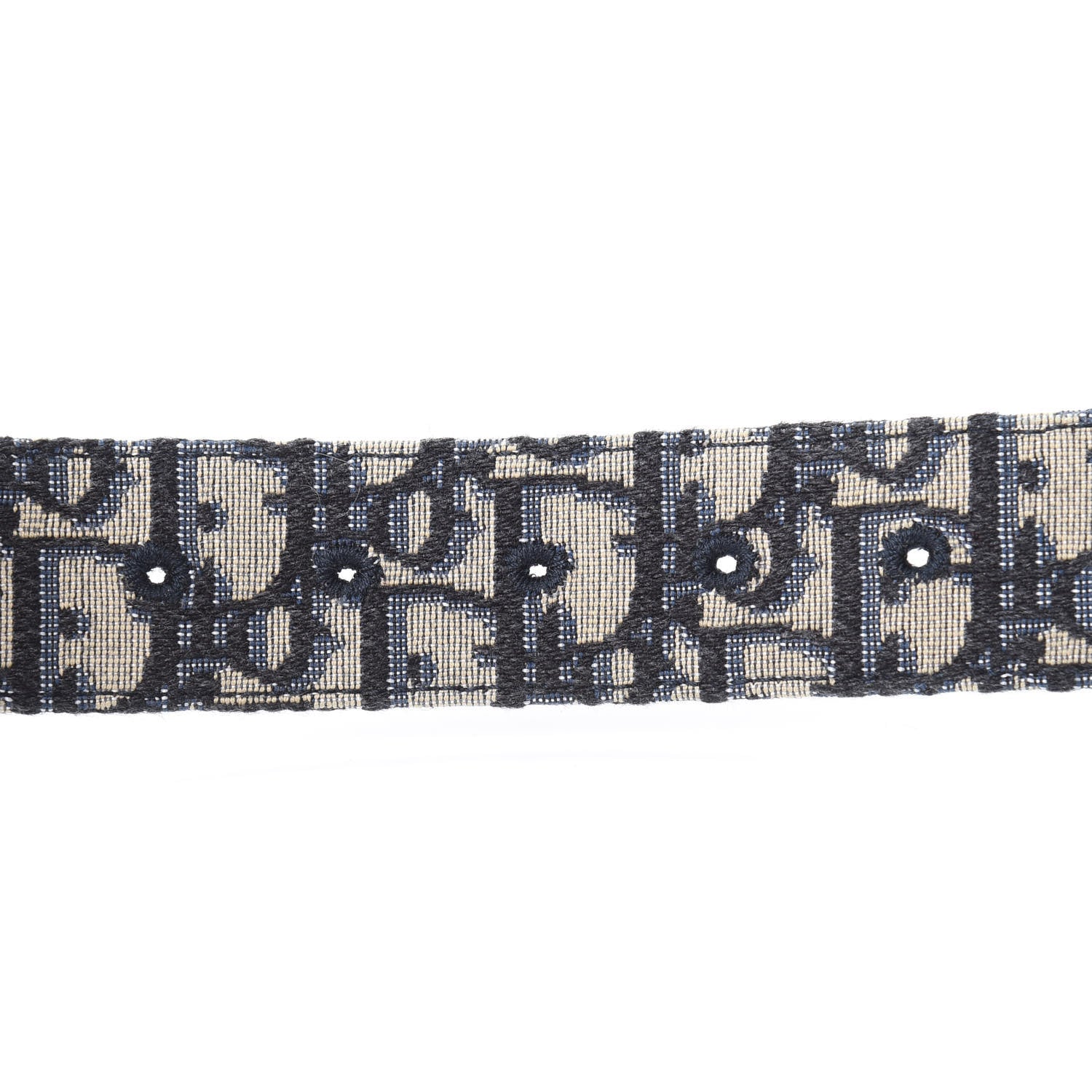 Christian Dior Oblique 35mm Belt 80 Blue Multi 4 of 6