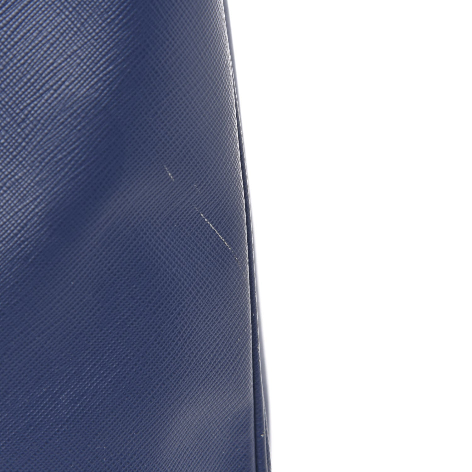 Prada Saffiano Lux Large Tote Bluette 15 of 16