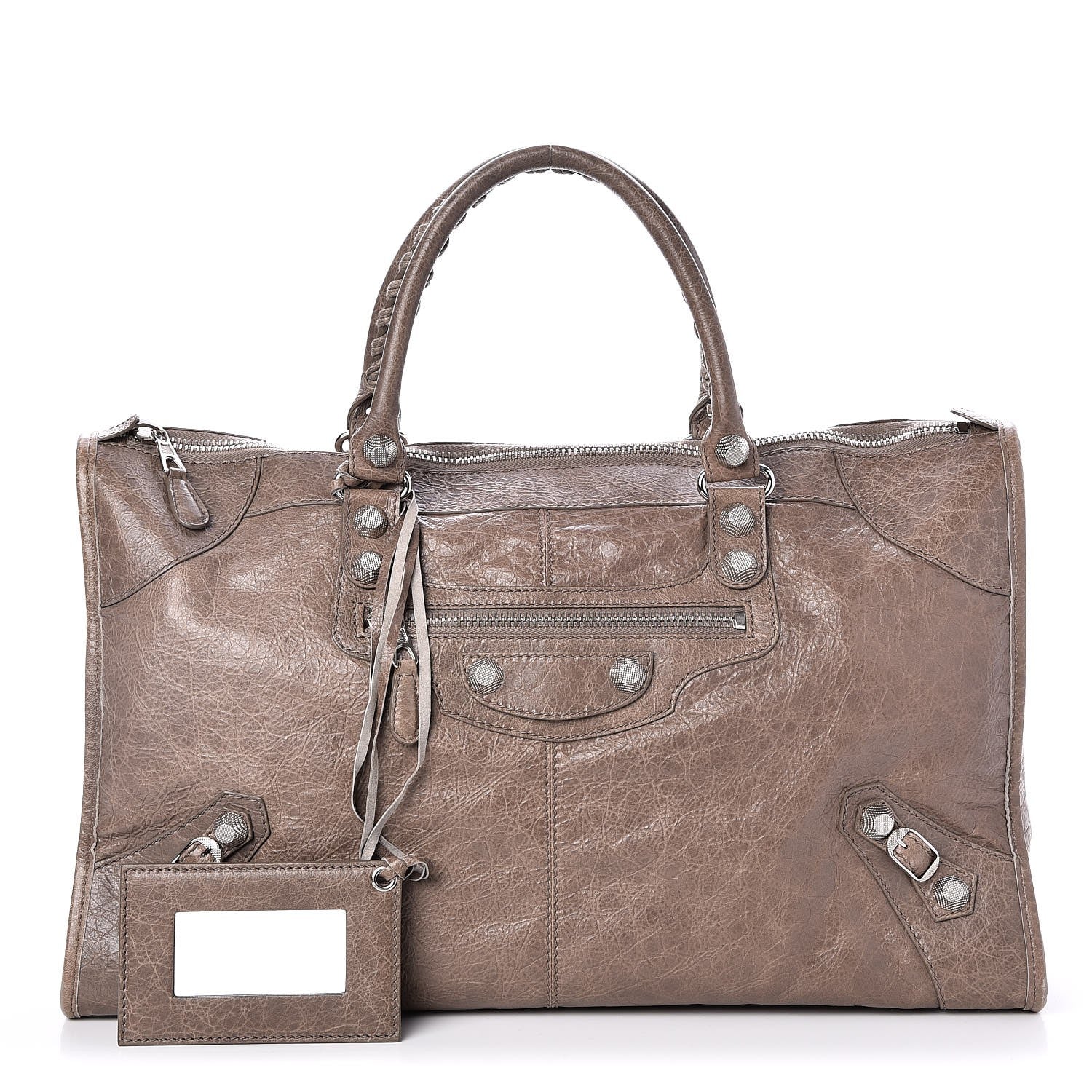 Balenciaga Agneau Giant 12 Silver Hardware Work Gris Poivre 1 of 7