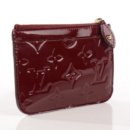 Louis Vuitton Vernis Key Pouch Griotte 3 of 7