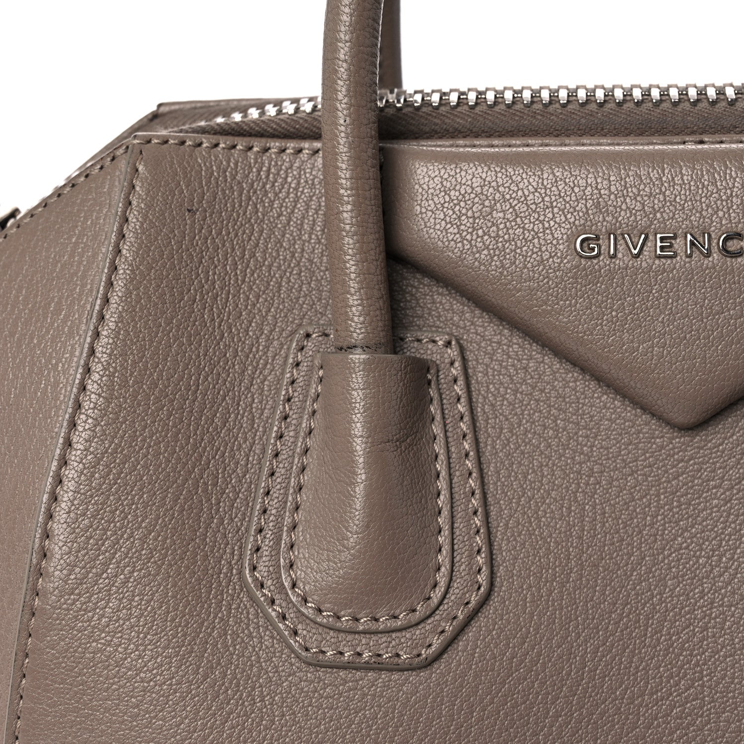 Givenchy Sugar Goatskin Small Antigona Mastic 17 of 23