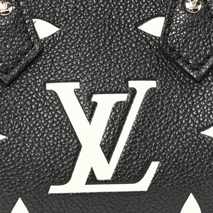 Louis Vuitton Empreinte Monogram Giant Nano Speedy Black Beige 6 of 8