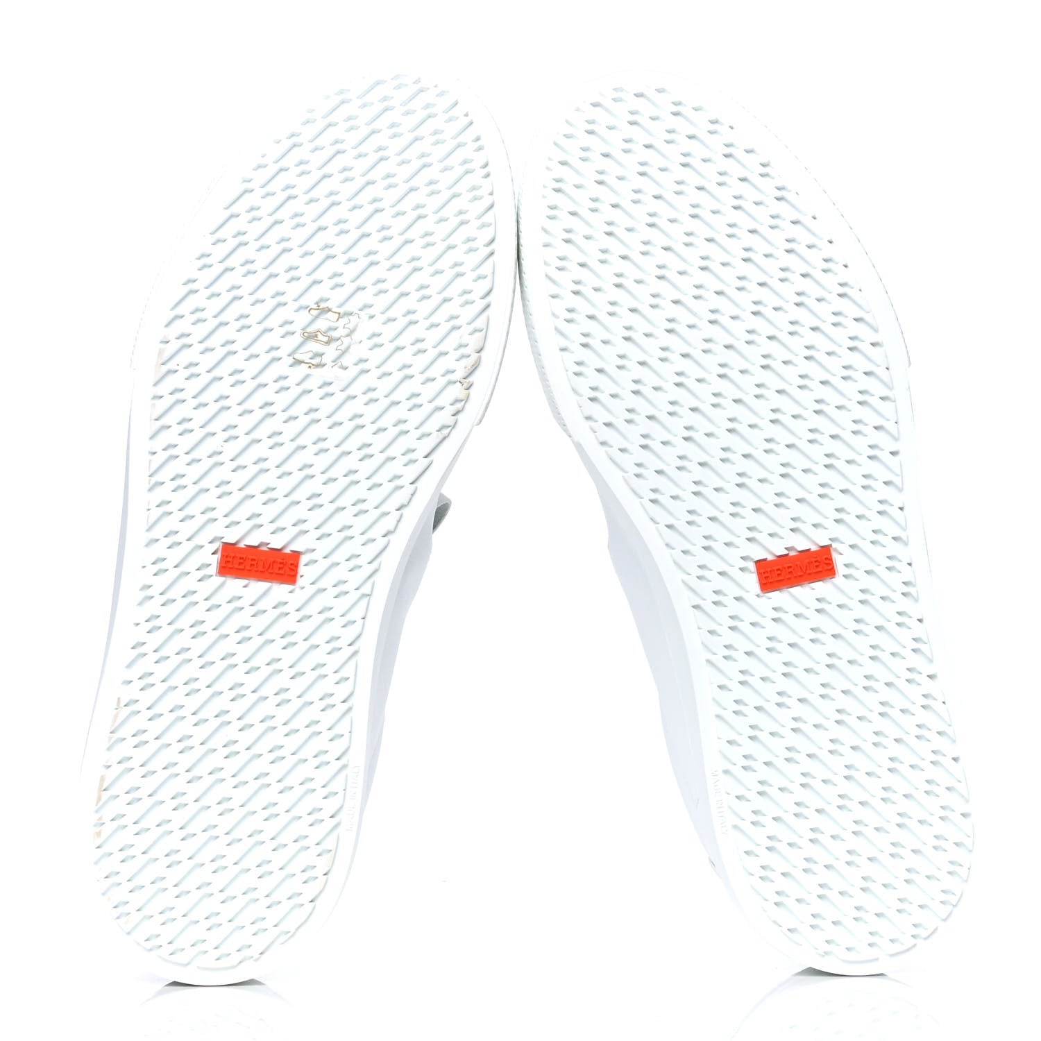 Hermes Calfskin Mens Day Sneakers 42 White 4 of 4