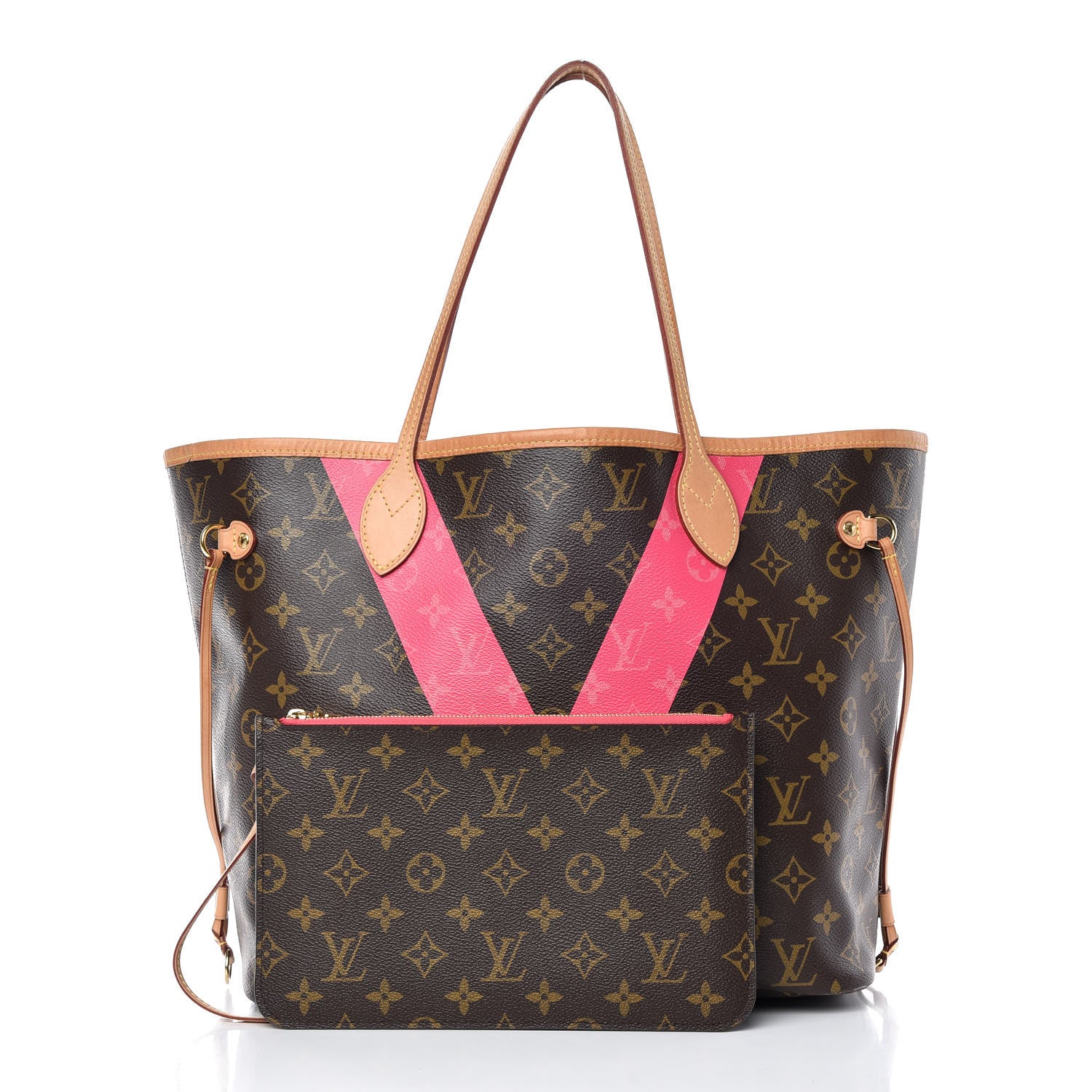 Louis Vuitton Monogram V Neverfull MM Grenade 3 of 14