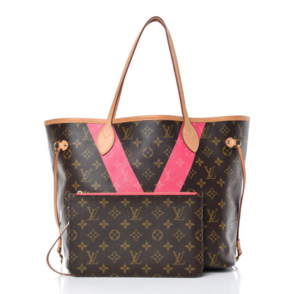 Louis Vuitton Monogram V Neverfull MM Grenade 3 of 14