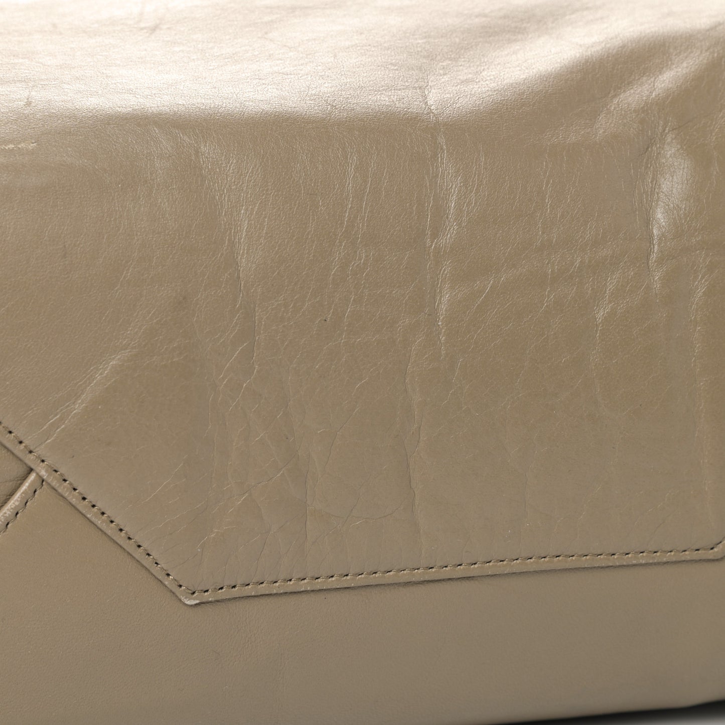 Lambskin Small Vertical Bi-Cabas Nude Taupe