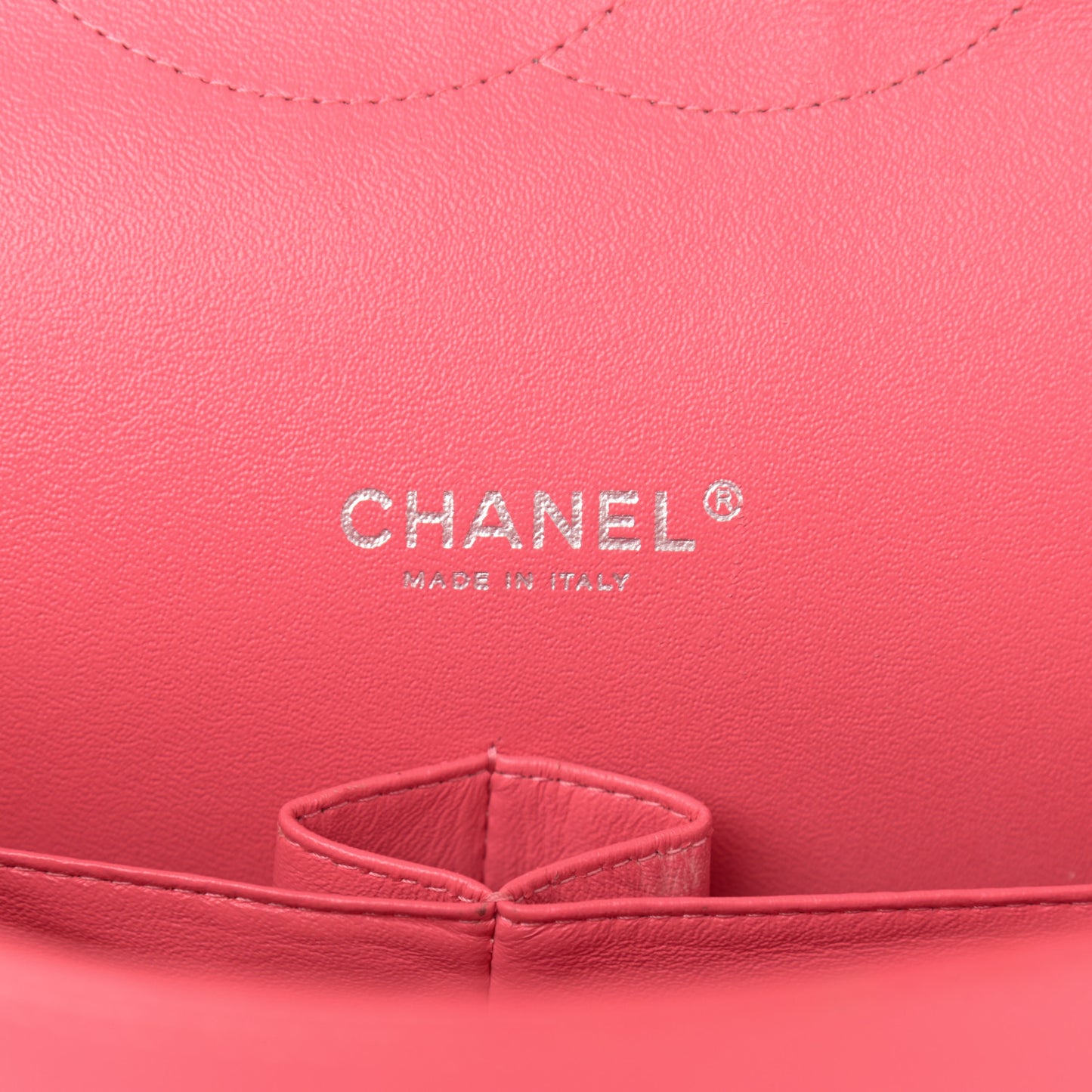 Patent Quilted Maxi Double Flap Pink