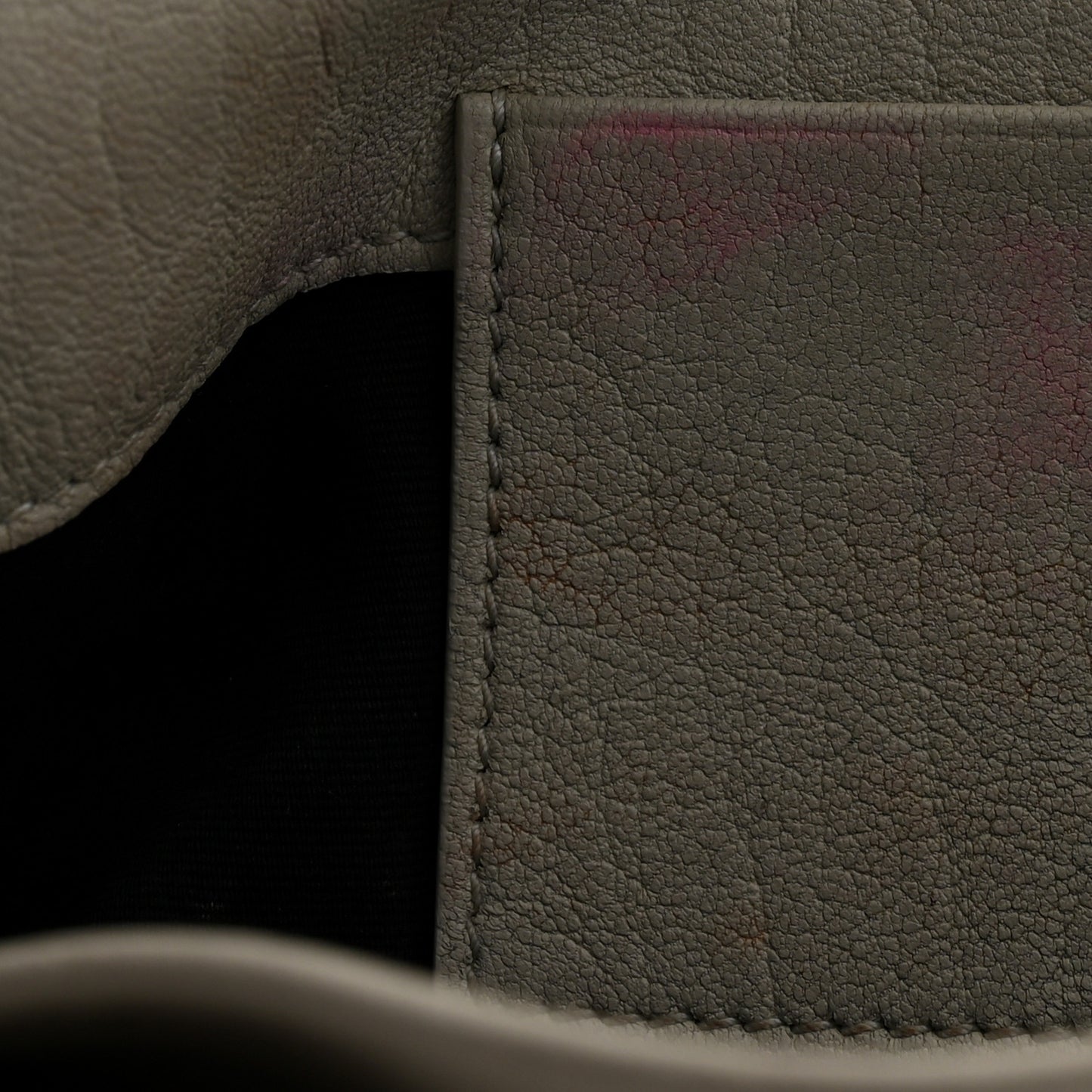 Padded Lambskin Mini Calypso Wallet On Chain WOC Crema Soft
