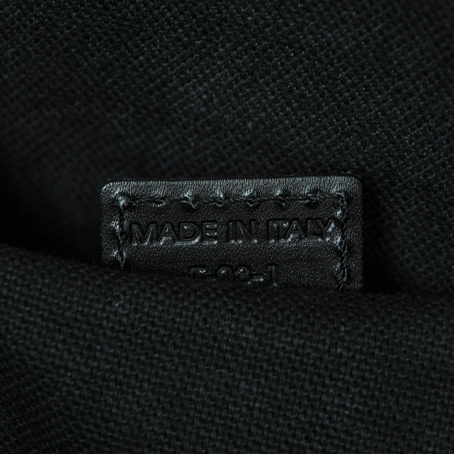 Canvas House Check Backpack Black
