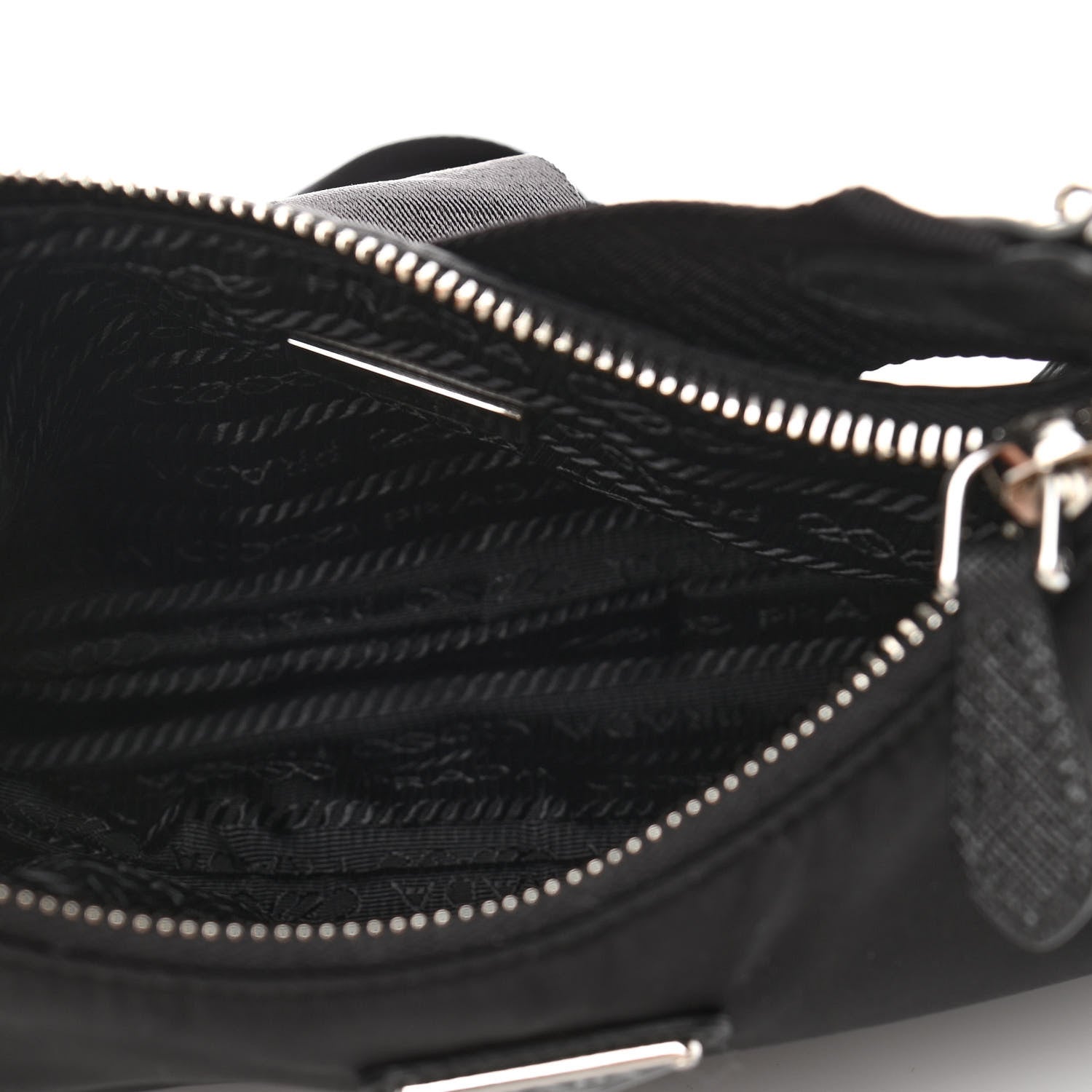 Prada Nylon Re-Edition 2005 Shoulder Bag Black 5 of 9