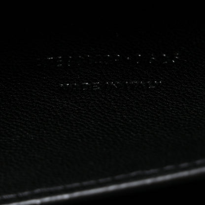 Saint Laurent Lambskin Chevron Quilted Medium LouLou Black 9 of 12