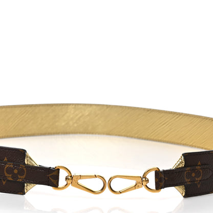 Louis Vuitton Monogram Epi Bandouliere Shoulder Strap Gold 3 of 4