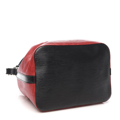 Louis Vuitton Epi Petit Noe Red Black 4 of 9