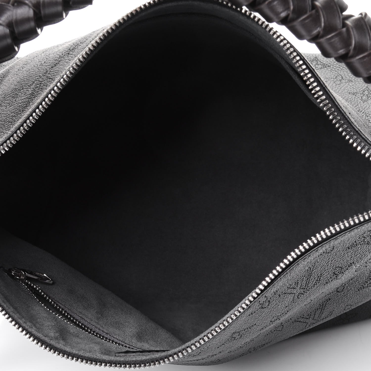 Louis Vuitton Mahina Beaubourg Hobo MM Black 4 of 4