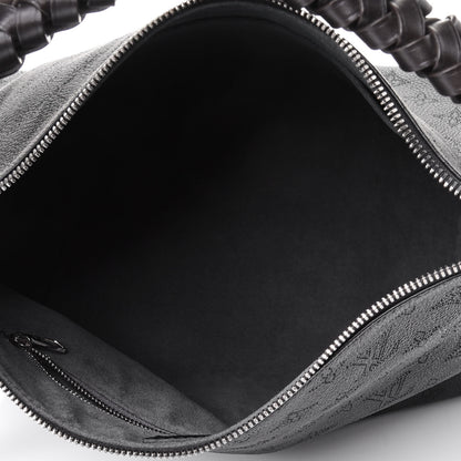 Louis Vuitton Mahina Beaubourg Hobo MM Black 4 of 4